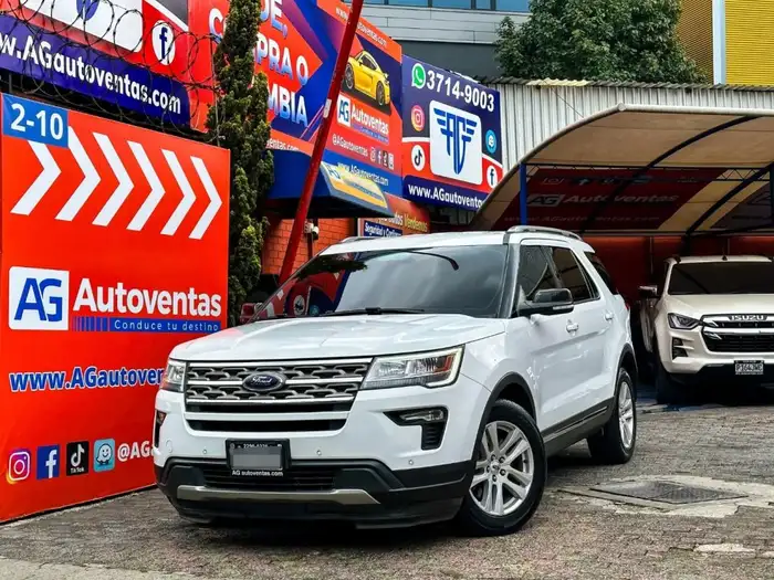 2018 Ford EXPLORER XLT DE AGENCIA — 1