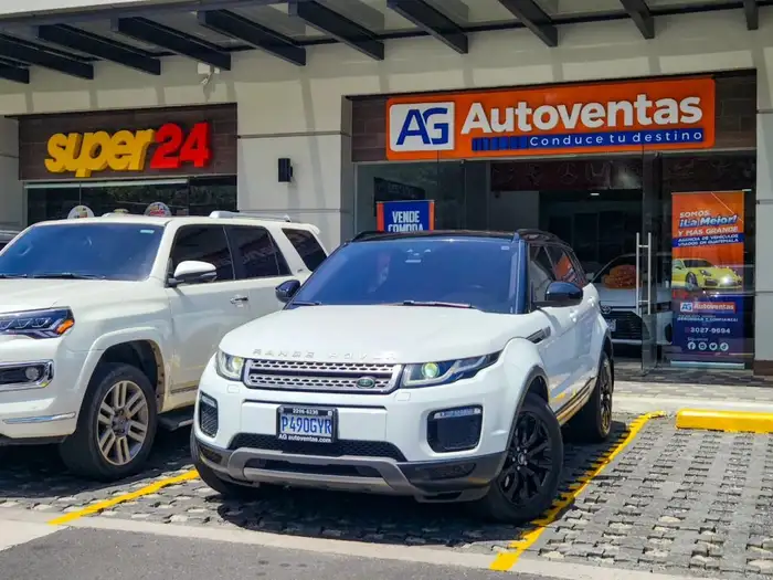 2018 Land Rover ROVER RANGE ROVER EVOQUE DE AGENCIA — 2
